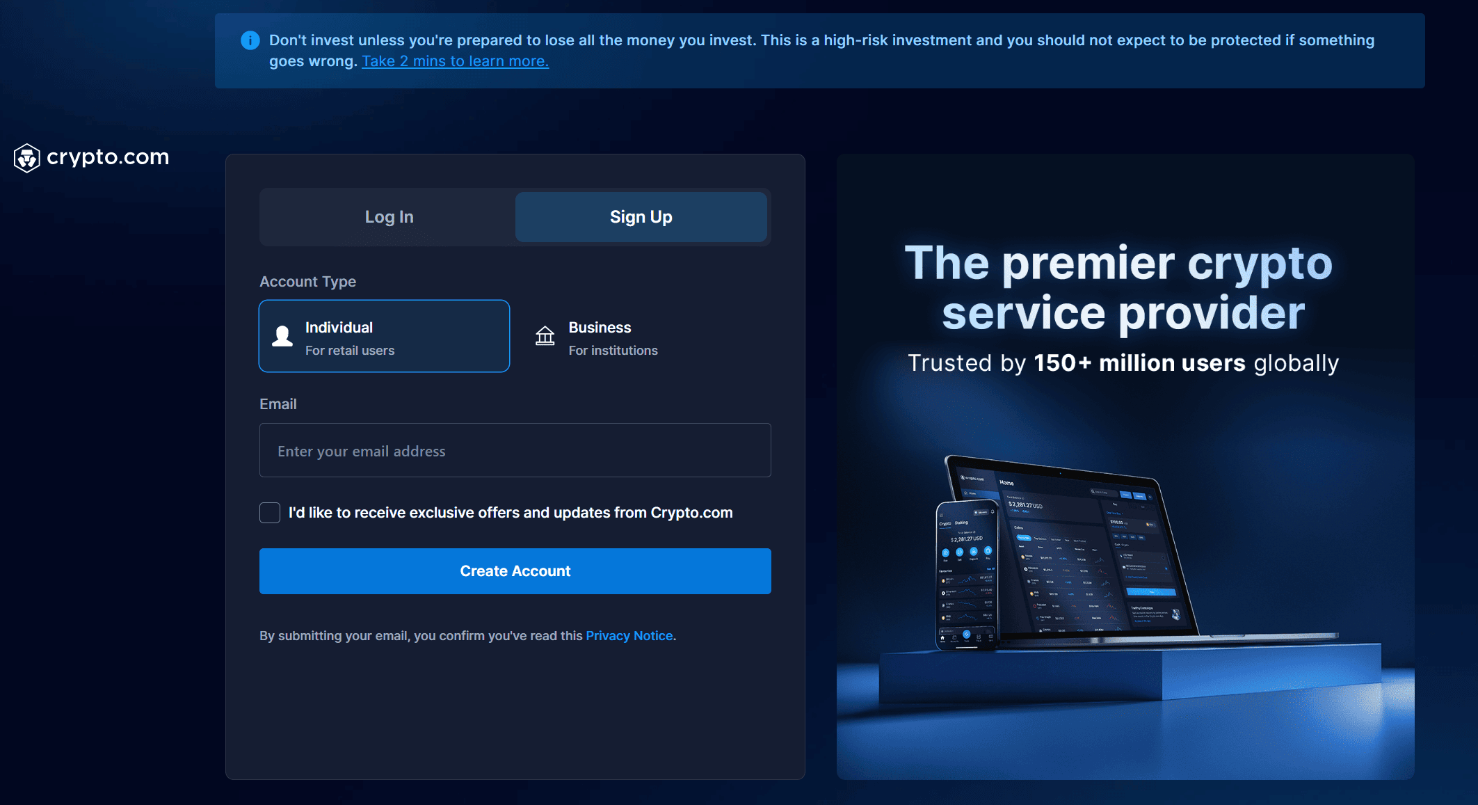 تطبيق Crypto.com